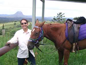 grass trails with shade shelters and water troughs